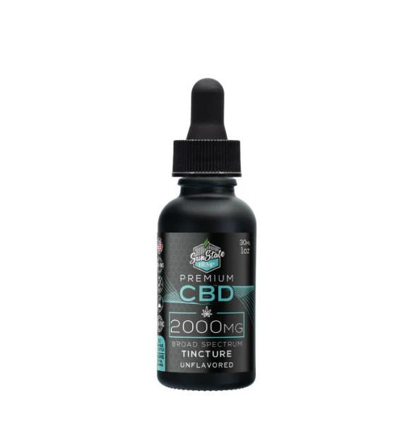 CBD BROAD SPECTRUM TINCTURE OIL 30ML 2000MG UNFLAVORED