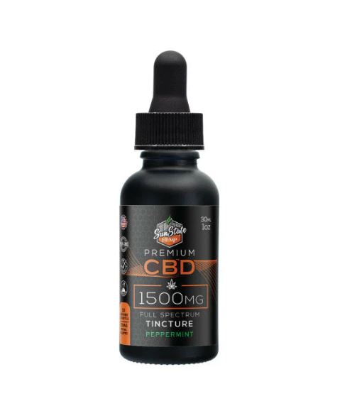 CBD FULL SPECTRUM HEMPSEED OIL 30ML 1500MG SABOR MENTA | SUNSTATE