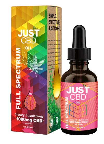 TINTURA 1000MG 30 ML FULL SPECTRUM | JUST CBD