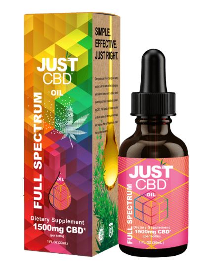 TINTURA 1500MG 30 ML FULL SPECTRUM | JUST CBD