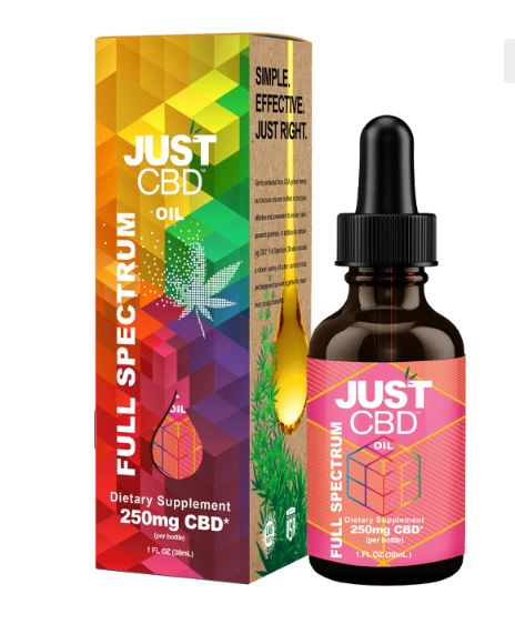 TINTURA 250MG 30ML FULL SPECTRUM | JUST CBD