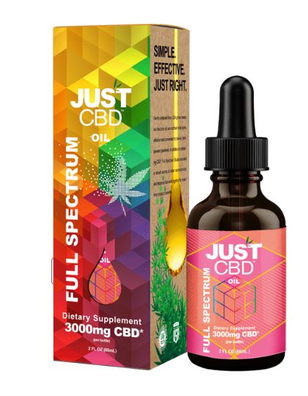 TINTURA 3000MG 60 ML FULL SPECTRUM | JUST CBD