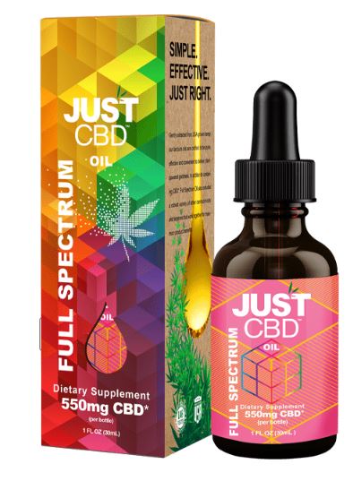 TINTURA 550MG 30ML FULL SPECTRUM | JUST CBD