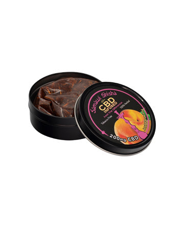 CBD SAMAWI SHISHA 200MG JUST PEACHY | SUNSTATE