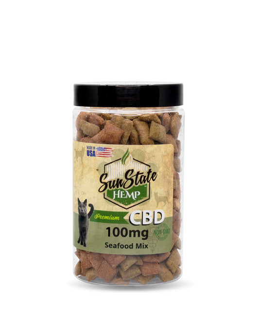 CBD SEAFOOD 100MG FOR CATS | SUNSTATE