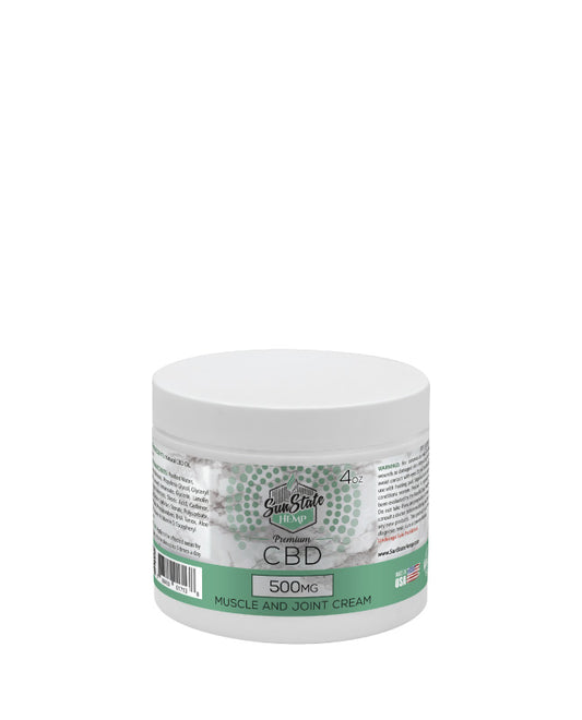 CBD MUSCLE AND JOINT CREAM 500MG | SUNSTATE