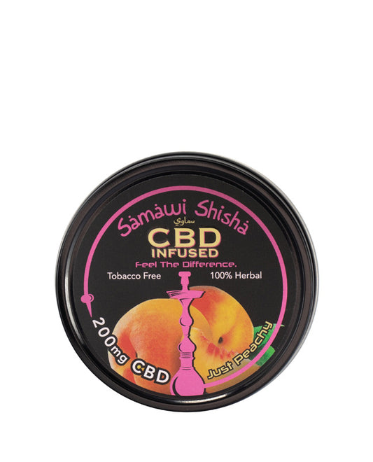 CBD SAMAWI SHISHA 200MG JUST PEACHY | SUNSTATE